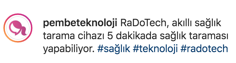 Отзыв RaDoTech от Pembeteknoloji